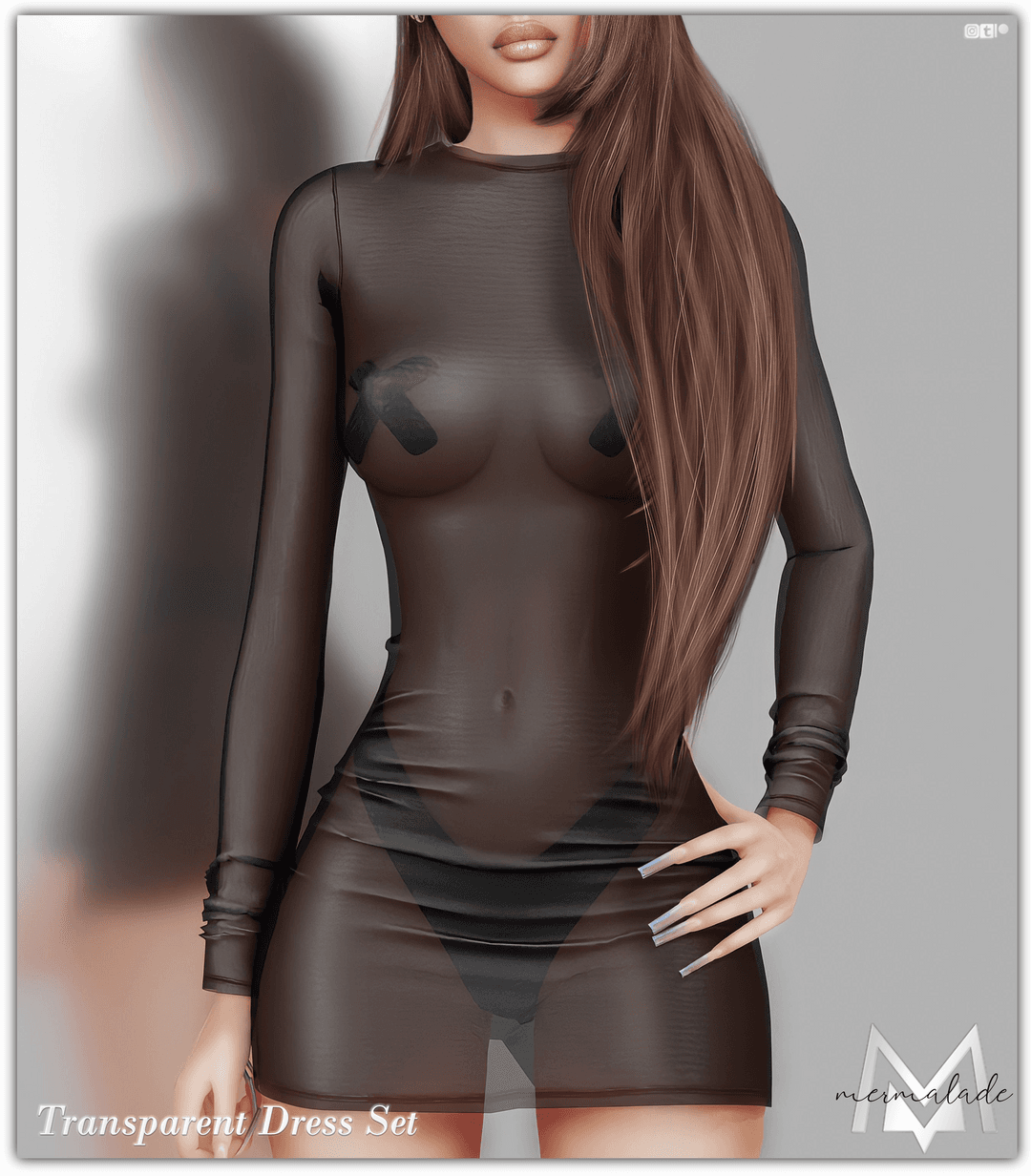 Галерея мода Сет Transparent & Latex #2